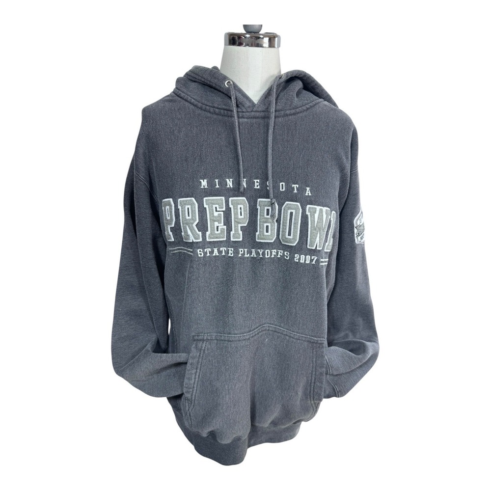 MV Sport Minnesota Prep Bowl Hoodie 2007 State Playoffs Football Unisex M Y2K